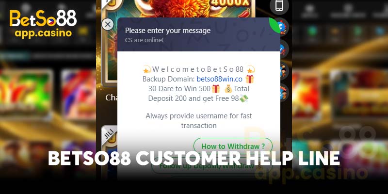 Betso88 Customer Help Line