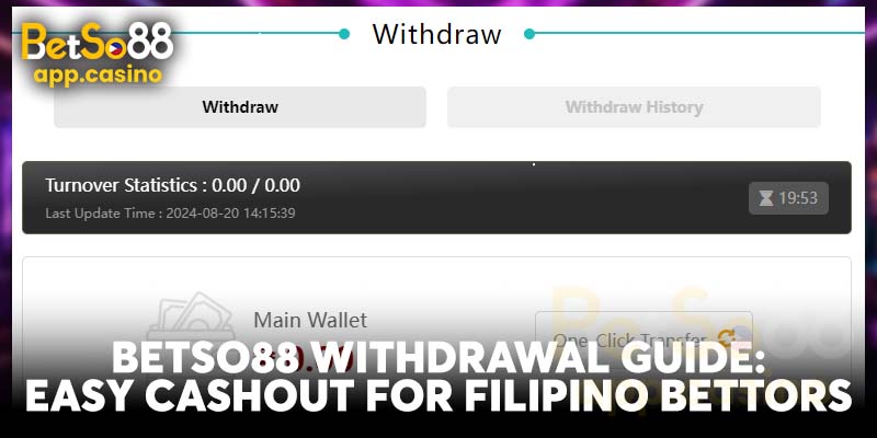 Betso88 Withdrawal Guide: Easy Cashout for Filipino Bettors