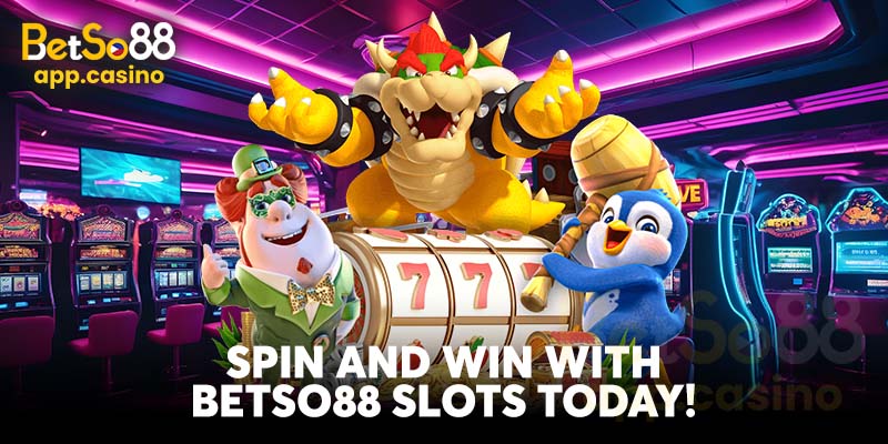 Spin and Win with Betso88 Slots Today!