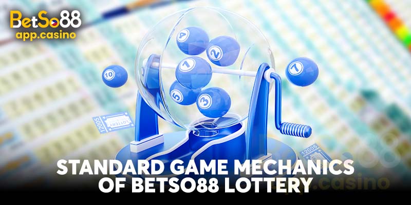 Standard Game Mechanics of Betso88 Lottery